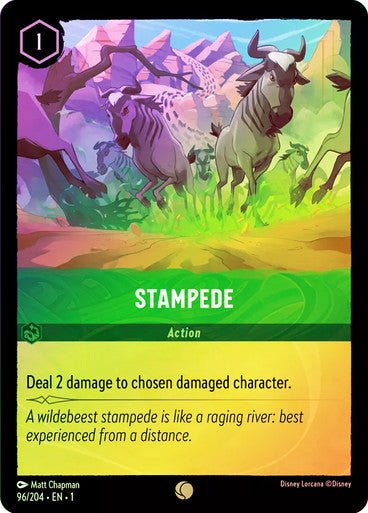 Stampede ( Cold Foil ) - Con T de Tlacuache - Ravensburger