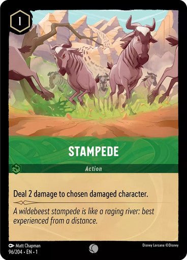 Stampede ( Non - foil ) - Con T de Tlacuache - Ravensburger