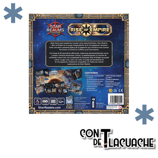 Star Realms: Rise of Empire | Devir - Con T de Tlacuache - Devir
