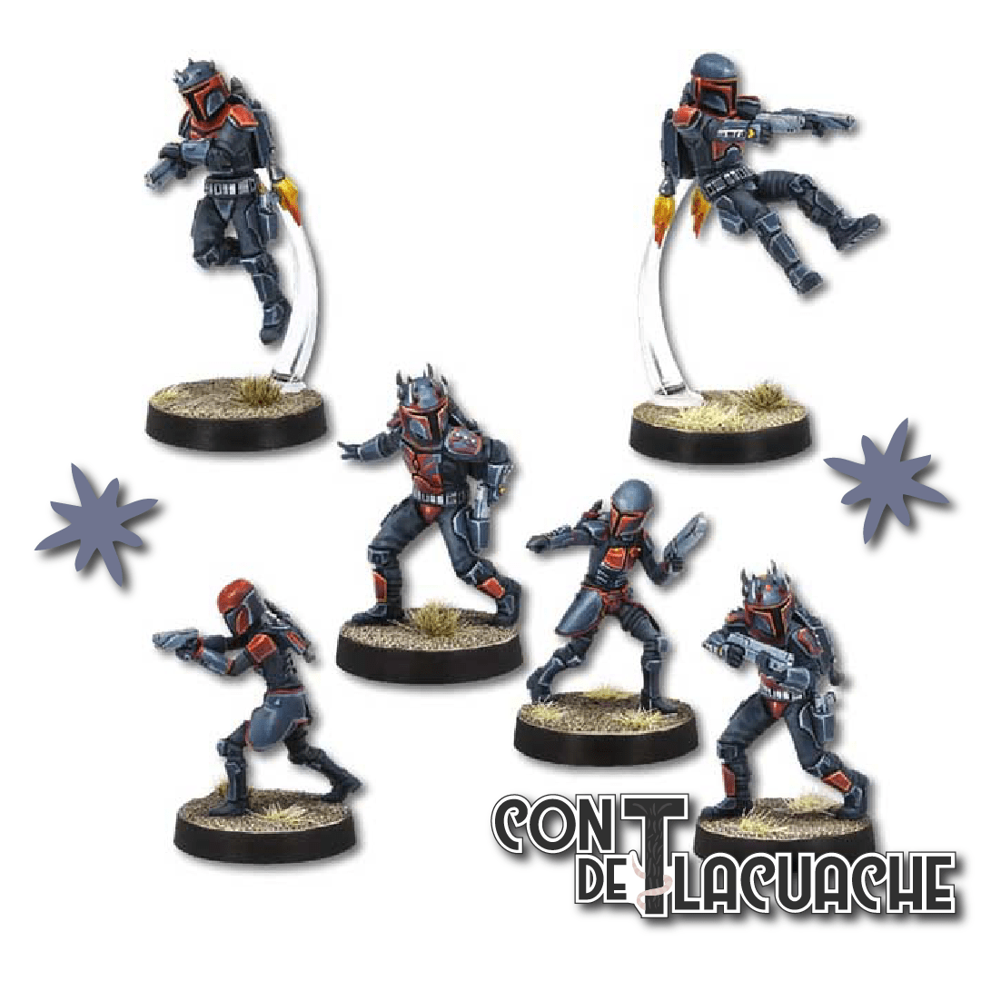 Star Wars Legion - Mandalorian Super Commandos | Asmodee - Con T de Tlacuache - Asmodee