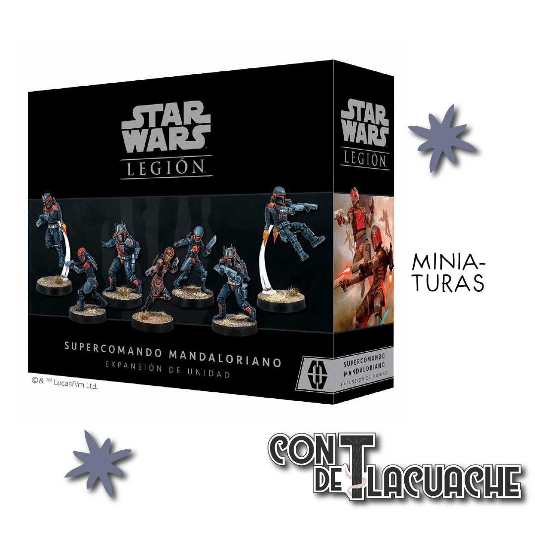 MANDALORIAN SUPER COMMANDOS espansione UNIT EXPANSION star wars LEGION età 14 MANDALORIAN SUPER COMMANDOS espansione UNIT EXPANSION star wars LEGION età 14