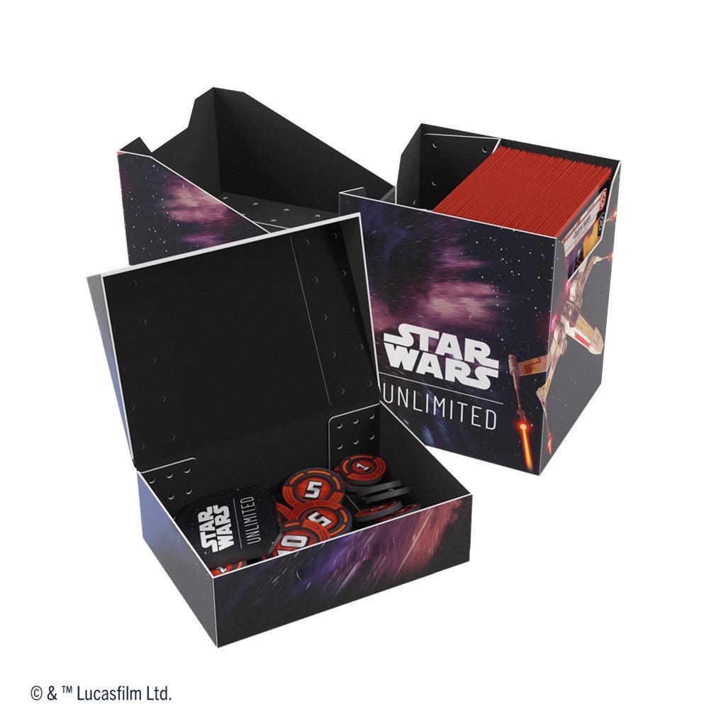 Star Wars: Unlimited Soft Crate - X - Wing/TIE Fighter | GameGenic - Con T de Tlacuache - GameGenic