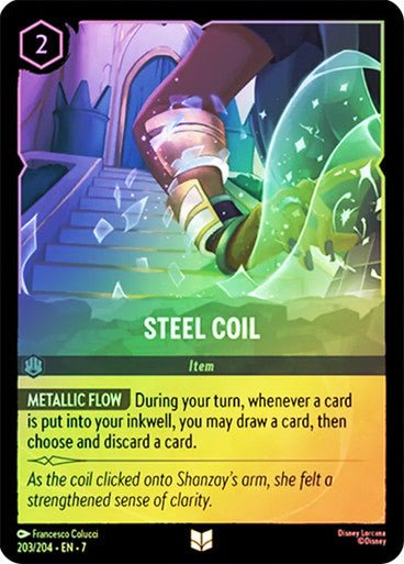 Steel Coil (Cold Foil) - Con T de Tlacuache - Ravensburger