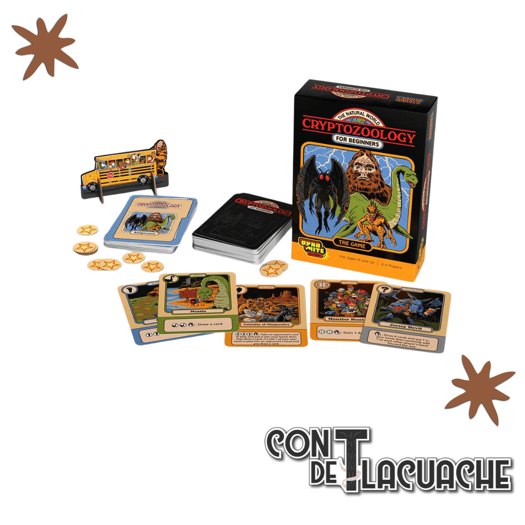 Steven Rhodes: Cryptozoology For Begginers | DYNOMITE GAMES - Con T de Tlacuache - Con T de Tlacuache