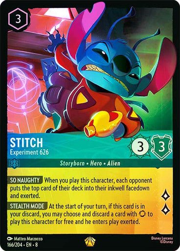 Stitch - Experiment 626 (Cold Foil) - Con T de Tlacuache - Ravensburger