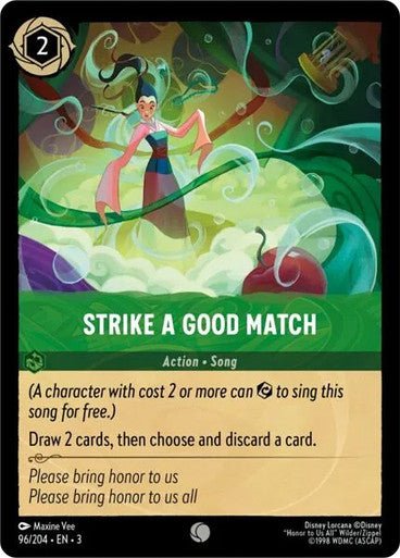 Strike a Good Match (Non - foil) - Con T de Tlacuache - Ravensburger