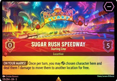 Sugar Rush Speedway - Starting Line (Cold Foil ) - Con T de Tlacuache - Ravensburger