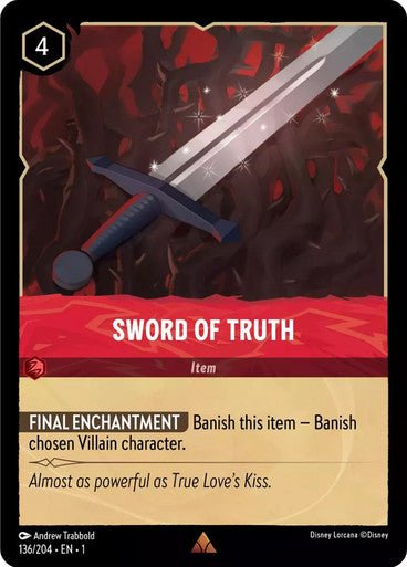 Sword of Truth ( Non - foil ) - Con T de Tlacuache - Ravensburger