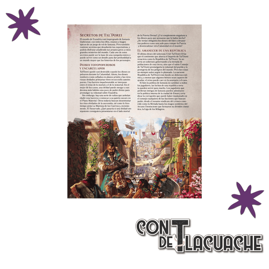 Tal'dorei Renacido: LIBRO ESPAÑOL | Critical Role - Con T de Tlacuache - Con T de Tlacuache
