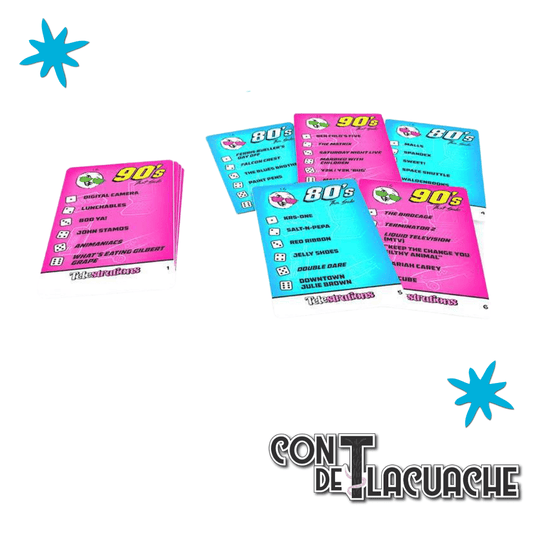 Telestrations: 80s & 90s Expansion | USAopoly - Con T de Tlacuache - USAopoly