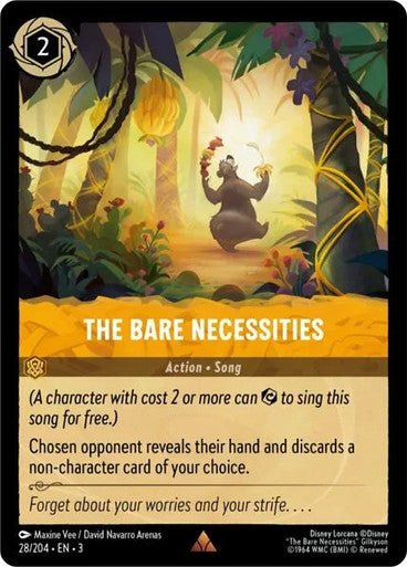 The Bare Necessities (Non - foil) - Con T de Tlacuache - Ravensburger