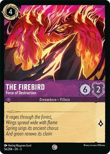 The Firebird - Force of Destruction (Non - foil) - Con T de Tlacuache - Ravensburger