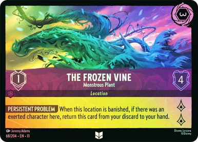 The Frozen Vine - Monstrous Plant (Cold Foil) | Ravensburger - Con T de Tlacuache - Ravensburger