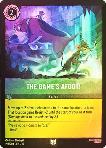 The Game's Afoot! (Cold Foil) - Con T de Tlacuache - Ravensburger