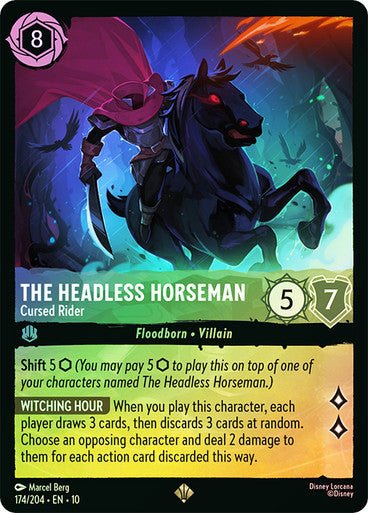 The Headless Horseman (Cold Foil) - Con T de Tlacuache - Ravensburger