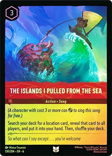 The Islands I Pulled From the Sea ( Cold Foil ) - Con T de Tlacuache - Ravensburger