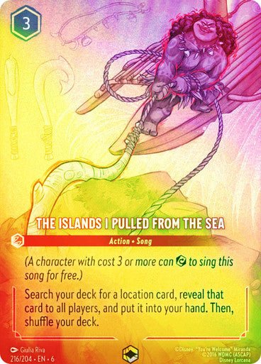 The Islands I Pulled From the Sea ( Inkwash Foil ) - Con T de Tlacuache - Ravensburger