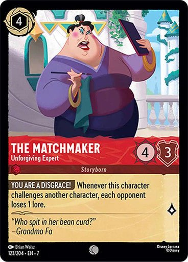The Matchmaker - Unforgiving Expert (Non - foil) - Con T de Tlacuache - Ravensburger