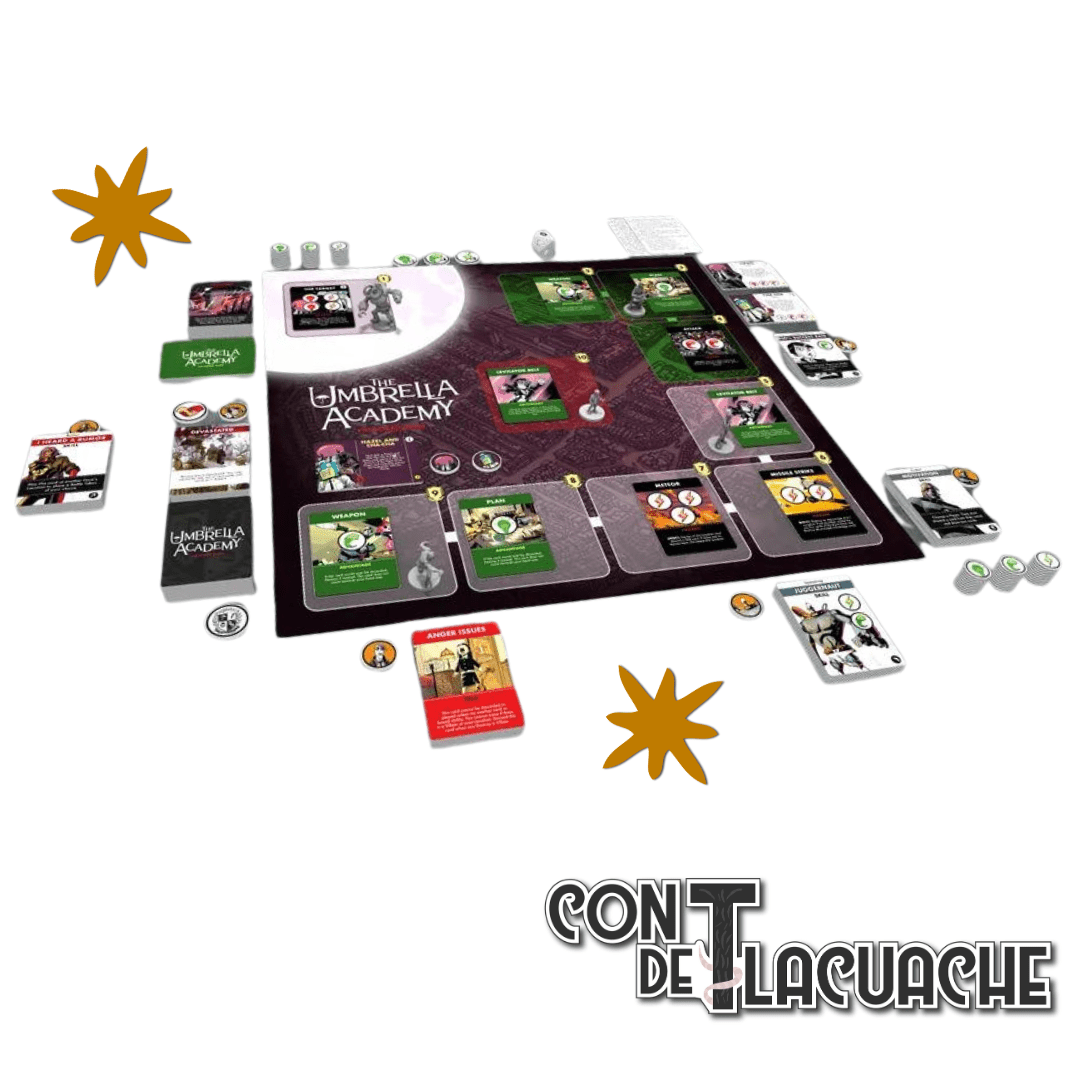 The Umbrella Academy: The Board Game | Mantic Games - Con T de Tlacuache - Mantic Games