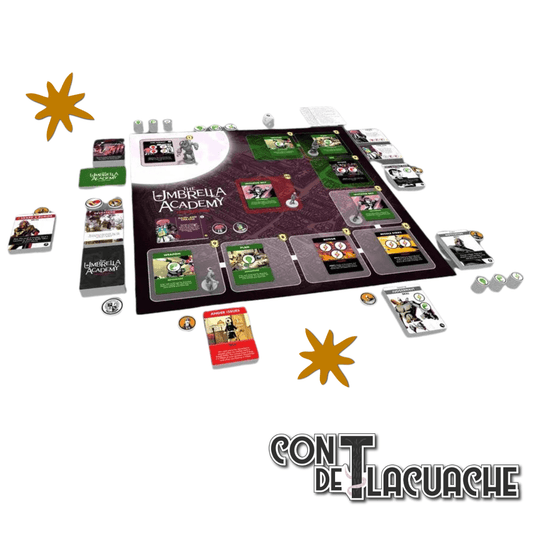The Umbrella Academy: The Board Game | Mantic Games - Con T de Tlacuache - Mantic Games