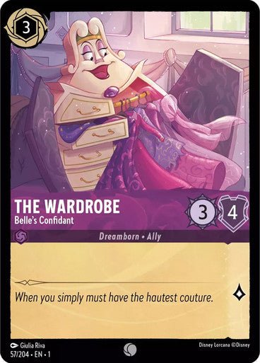 The Wardrobe - Belle's Confidant ( Non - foil ) - Con T de Tlacuache - Ravensburger
