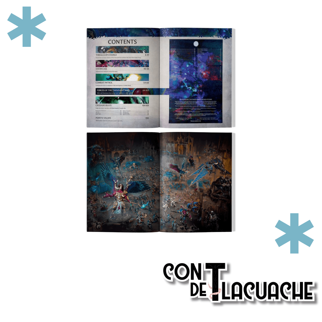 Thousand Sons Codex | Games Workshop - Con T de Tlacuache - Games Workshop
