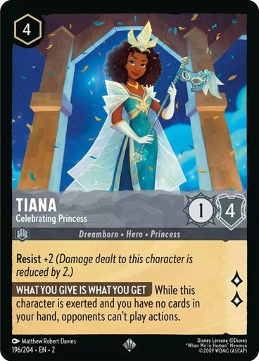 Tiana - Celebrating Princess (Non - foil) - Con T de Tlacuache - Ravensburger