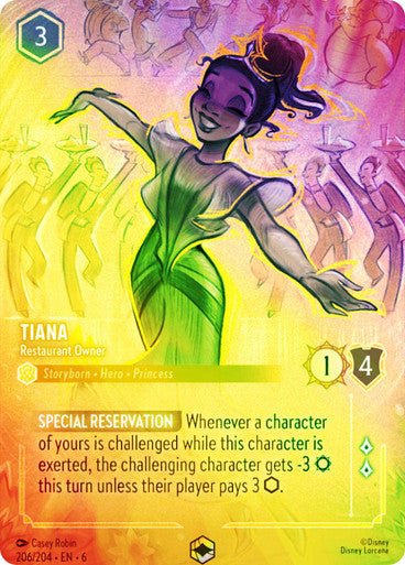 Tiana - Restaurant Owner ( Inkwash Foil ) - Con T de Tlacuache - Ravensburger
