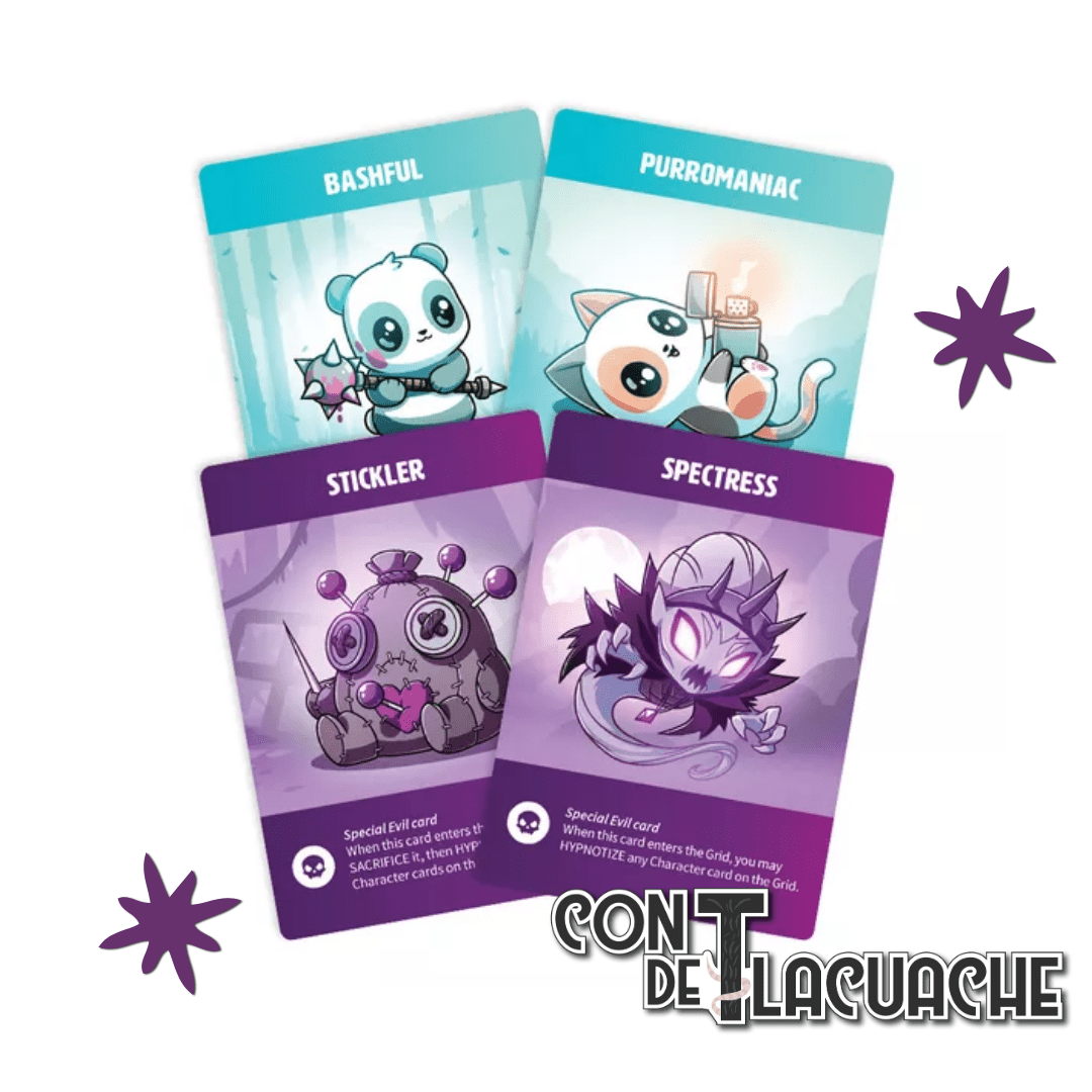 Tic Tac KO Cute vs Evil | TeeTurtle - Con T de Tlacuache - TeeTurtle