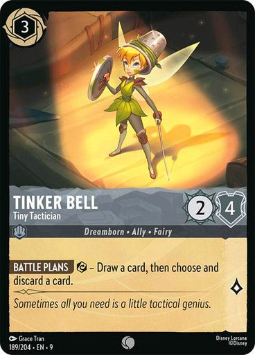 Tinker Bell - Tiny Tactician (Non - foil) - Con T de Tlacuache - Ravensburger