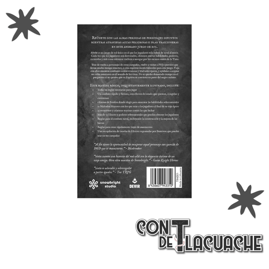 Tinta - Juego de Rol - Libro | DEVIR - Con T de Tlacuache - Con T de Tlacuache
