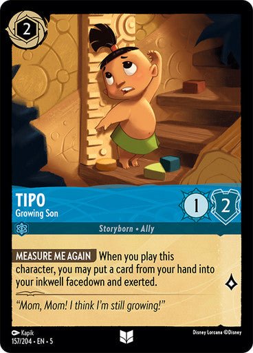Tipo - Growing Son (Non - foil ) - Con T de Tlacuache - Ravensburger