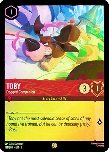 Toby - Dogged Companion (Cold Foil) - Con T de Tlacuache - Ravensburger