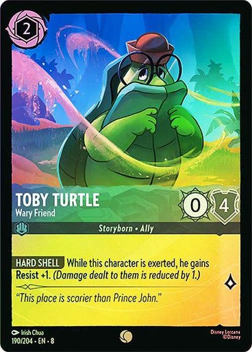 Toby Turtle - Wary Friend (Cold Foil) - Con T de Tlacuache - Ravensburger