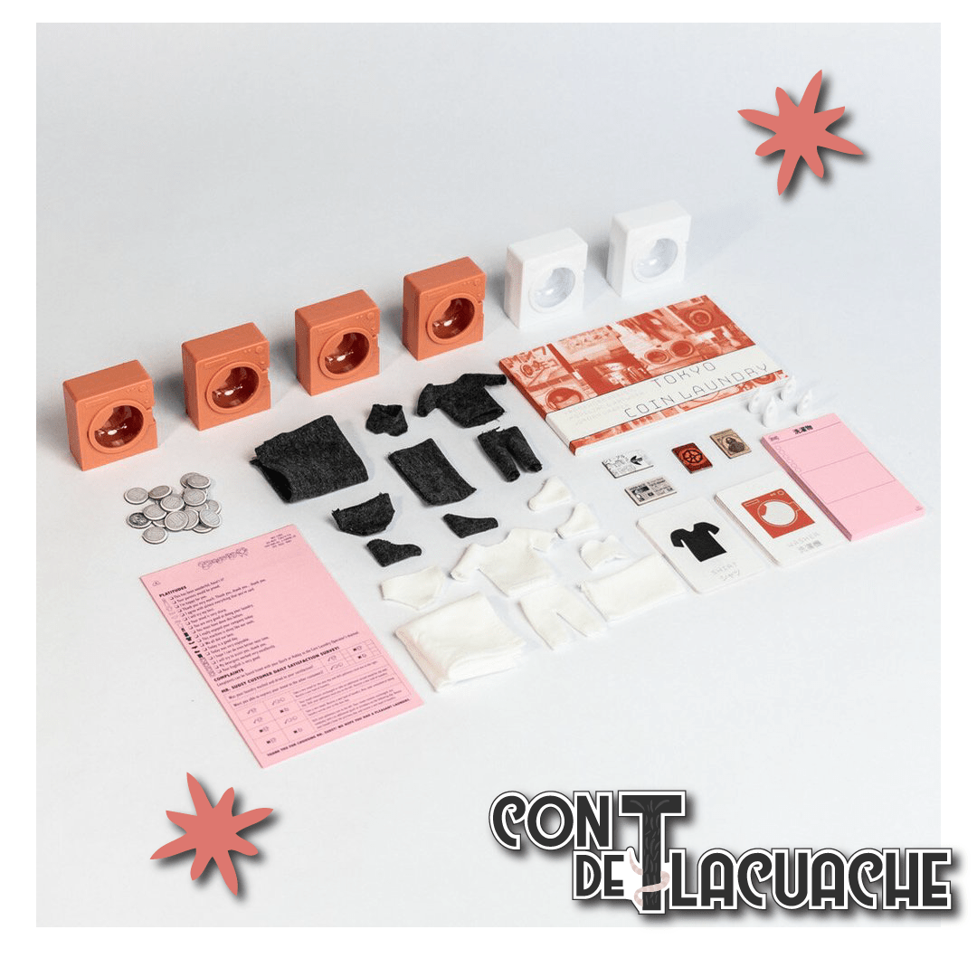 Tokyo Coin Laundry | Jordan Draper Games - Con T de Tlacuache - Jordan Draper Games