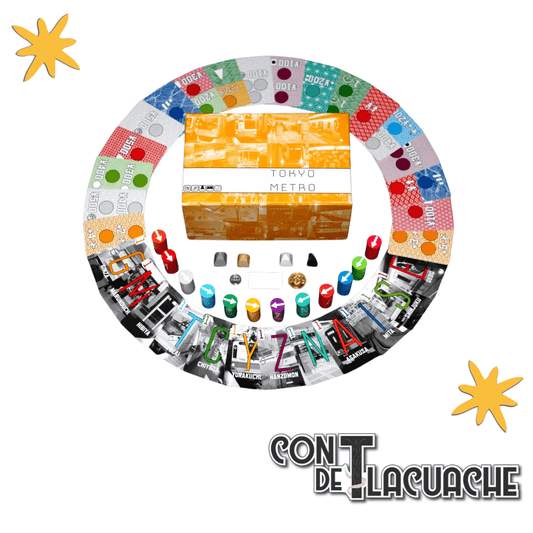 Tokyo Metro | Jordan Draper Games - Con T de Tlacuache - Con T de Tlacuache