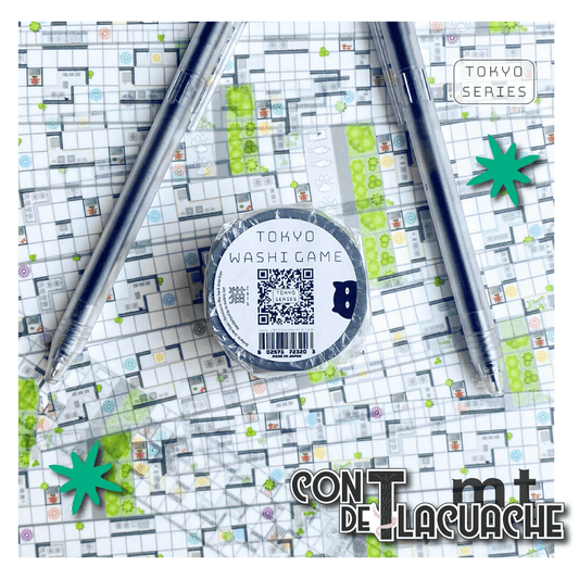 Tokyo Washi Game Cats | Jordan Draper Games - Con T de Tlacuache - Jordan Draper Games