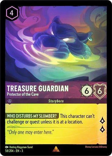 Treasure Guardian - Protector of the Cave (Cold Foil) - Con T de Tlacuache - Ravensburger