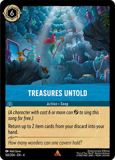 Treasures Untold ( Non - foil ) | Ravesburger - Con T de Tlacuache - Ravensburger