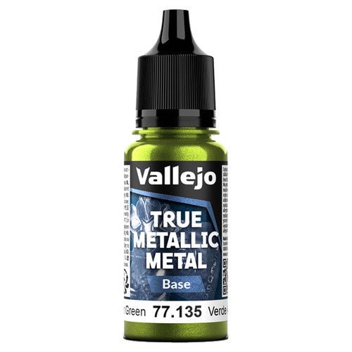 True Metallic Metal Base Amber Green (18ml) | Vallejo - Con T de Tlacuache - Vallejo