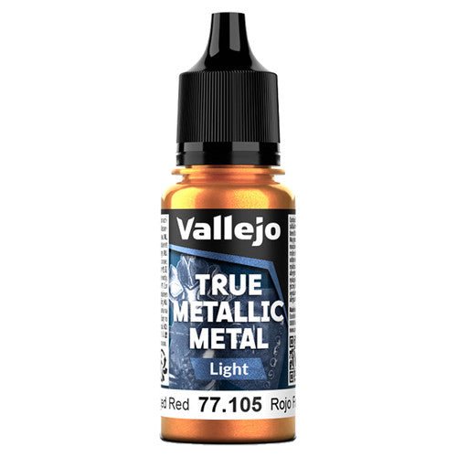 True Metallic Metal Light Forged Red (18ml) | Vallejo - Con T de Tlacuache - Vallejo