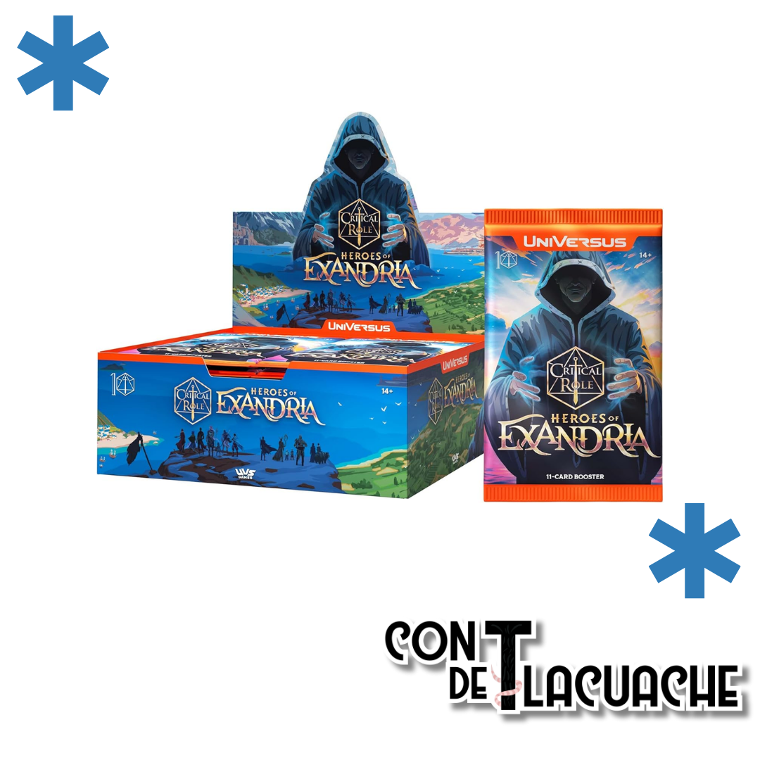 Universus: Heros of Exandria - Booster Box | Universus - Con T de Tlacuache - UNIVERSUS
