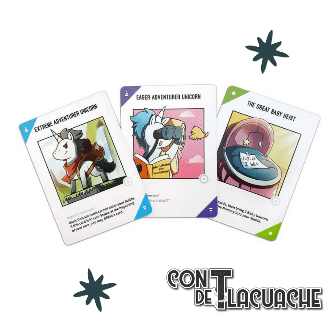 Unstable Unicorns Adventures (Expansion) | Tee Turtle - Con T de Tlacuache - Tee Turtle
