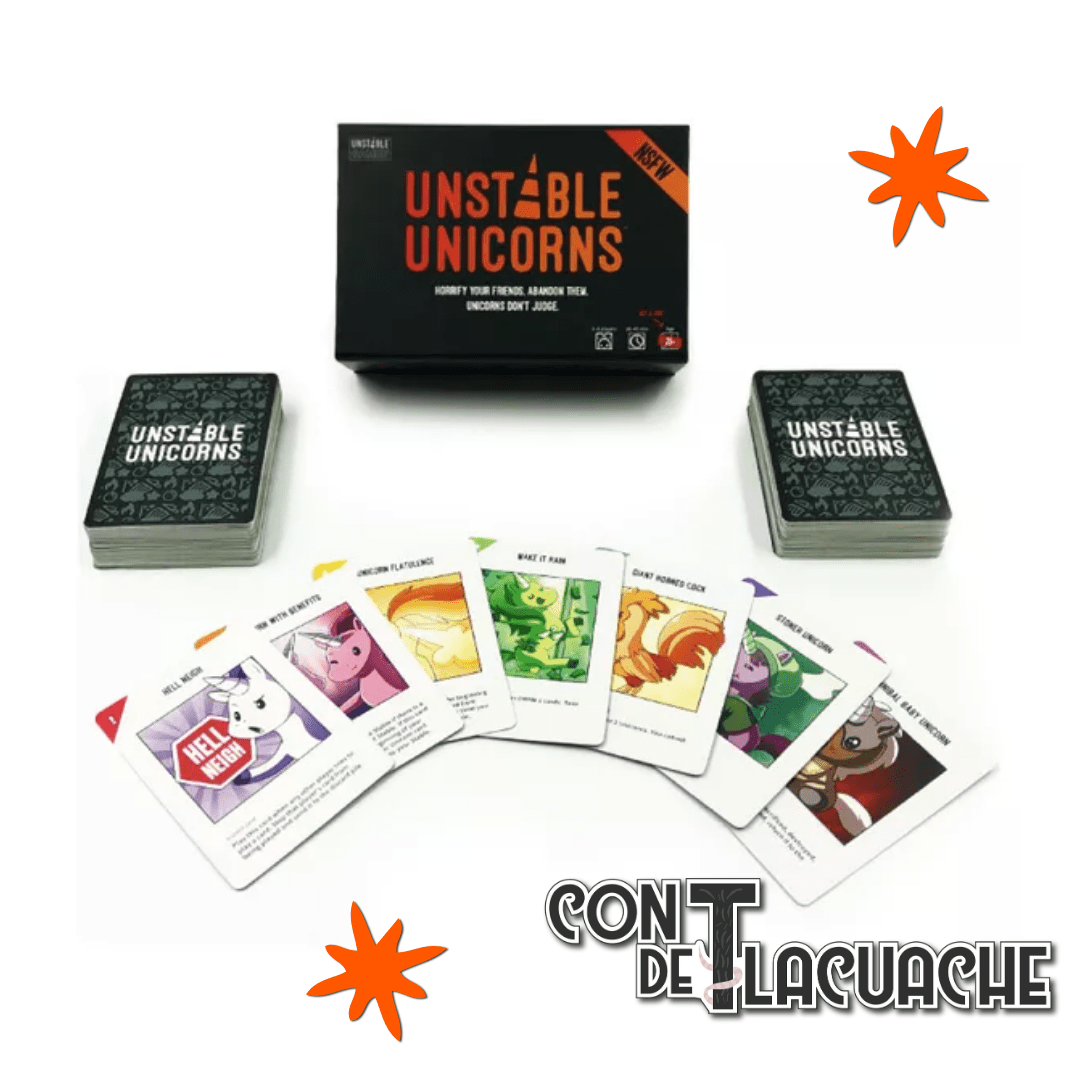 Unstable Unicorns NSFW Base Game | TeeTurtle - Con T de Tlacuache - TeeTurtle