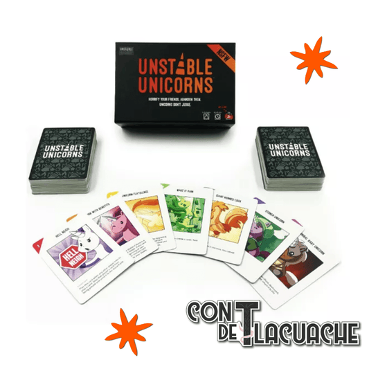 Unstable Unicorns NSFW Base Game | TeeTurtle - Con T de Tlacuache - TeeTurtle