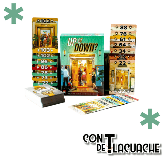 Up or Down | Capstone Games - Con T de Tlacuache - Con T de Tlacuache