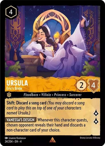 Ursula - Eric's Bride ( Non - foil ) | Ravesburger - Con T de Tlacuache - Ravensburger