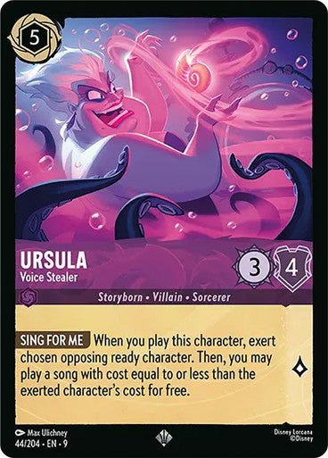 Ursula (Non - foil) - Con T de Tlacuache - Ravensburger