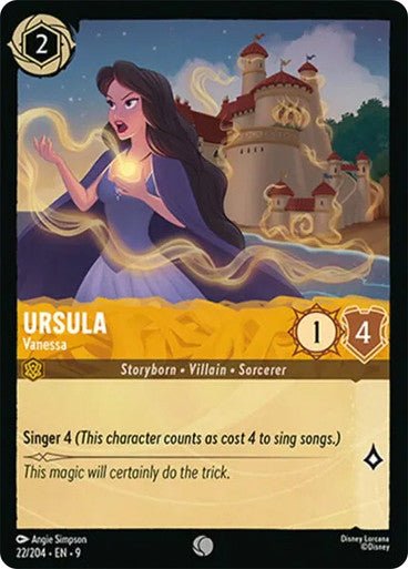 Ursula - Vanessa (Non - foil) - Con T de Tlacuache - Ravensburger