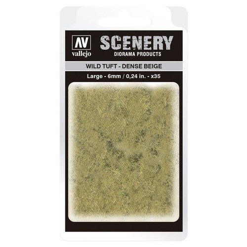 Vallejo Scenery Wild Tuft Dense Beige Large - Con T de Tlacuache - Vallejo